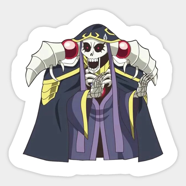 Ainz Ooal Gown Overlord Sticker by trustme1195